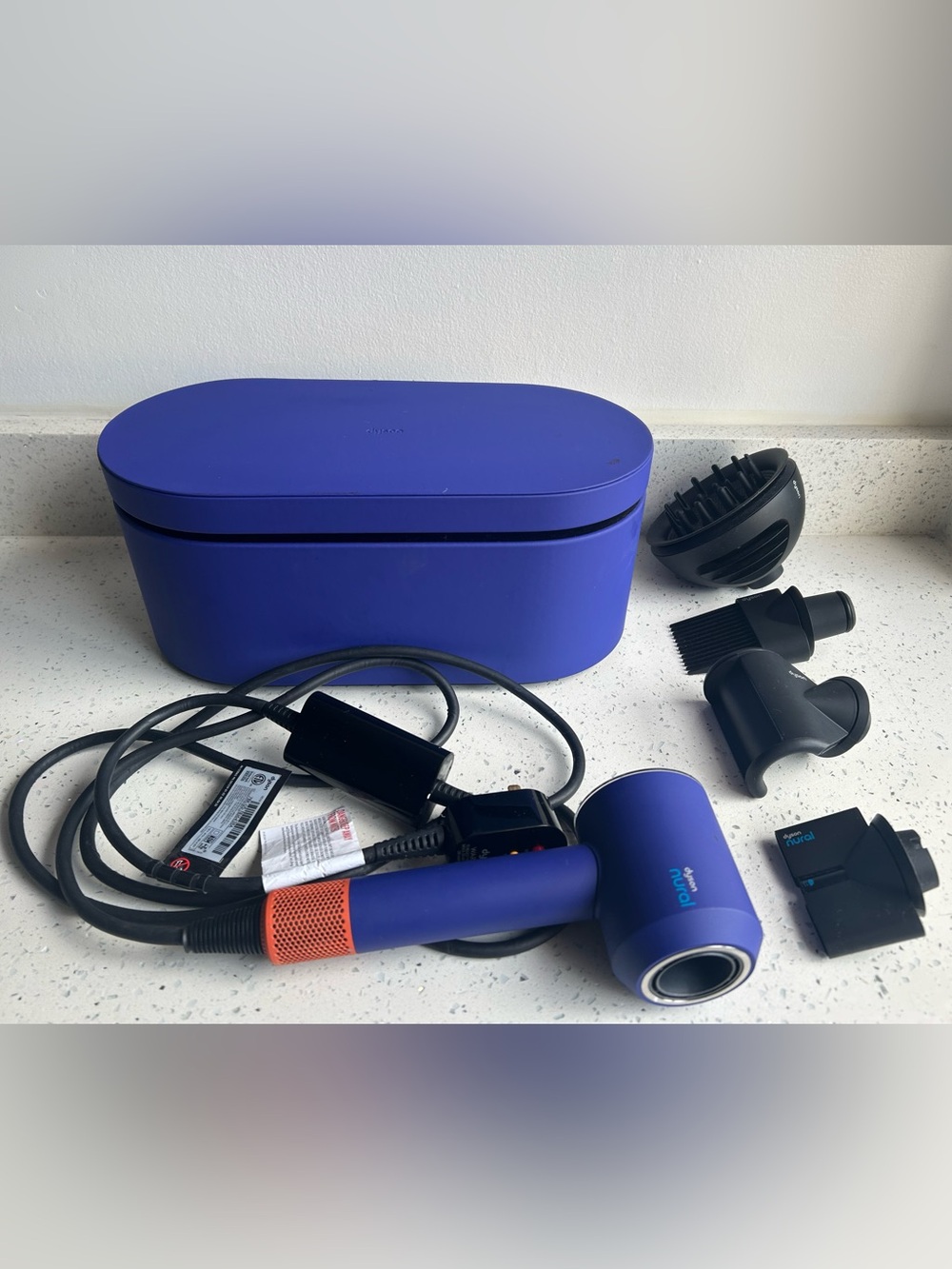 Dyson Supersonic Nural Hair Dryer Complete Kit with Storage Case (Gently Used)